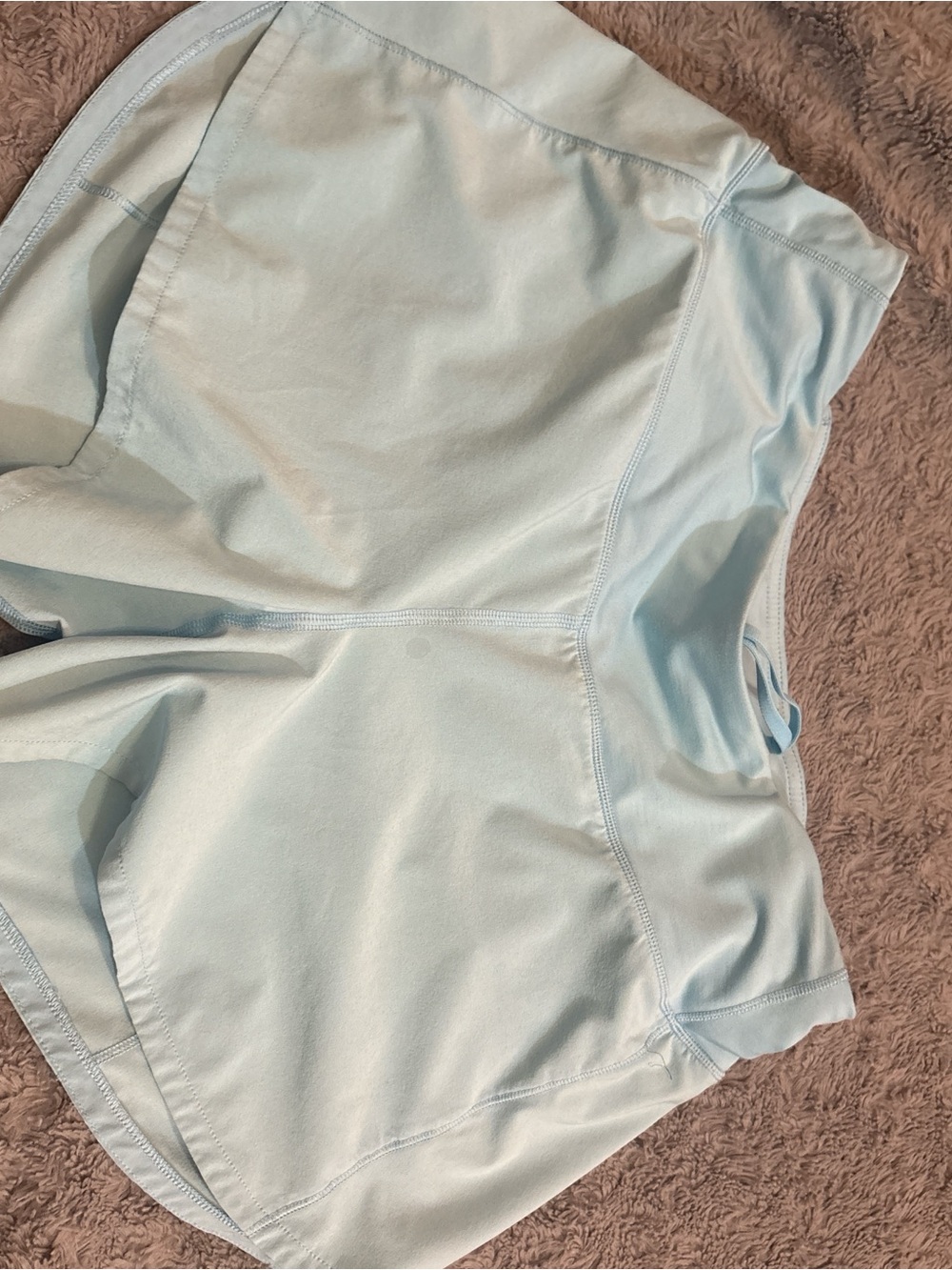 lululemon athletica Light Blue Performance Shorts